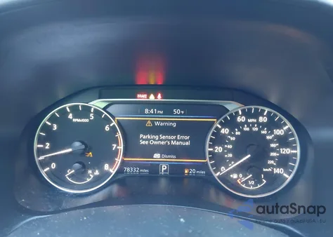 2020 Nissan Altima Sr Fwd from USA, damaged, VIN 1N4BL4CV6LC131036